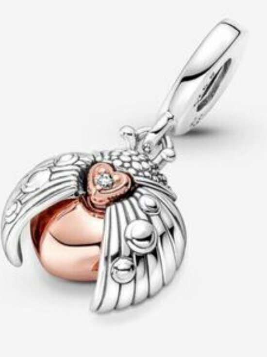 Pandora Club 2022 Ladybird & Heart Dangle Charm - Picture 4 of 5